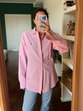 Camicia Ralph Lauren quadretti rosa scuro