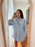 Combo pareo + camicia Ralph Lauren • azzurro pavoni