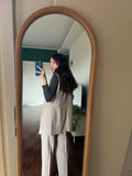 Completo beige con gilet