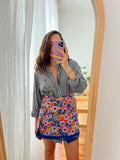 Combo pareo + camicia Ralph Lauren • quadretti e fiori grandi
