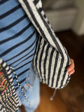 Gilet trapuntato nero