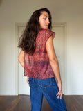 PRE ORDINE • Maglietta tipo Missoni bordeaux