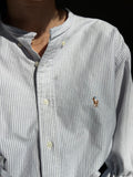 Camicia Gilbi Ralph Lauren righe grigine