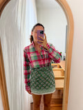 Combo pareo + camicia Ralph Lauren • fuxia e verde