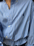 Camicia Gilbi Ralph Lauren righe azzurre