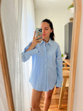 Combo pareo + camicia Ralph Lauren • beige e azzurro 1