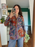 Camicia paisley di cotone