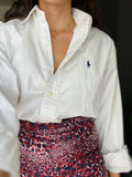 Combo pareo + camicia Ralph Lauren • bianco e maculato