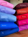 PRE ORDINE • Maglione squadrato lana merino • 10 COLORI