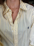 Camicia Ralph Lauren righe gialle e blu