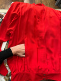 Camicia rossa di seta