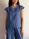 PRE ORDINE • Maglietta denim azzurro
