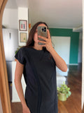 Tubino nero con tasche