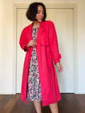 Trench corallo anni 80