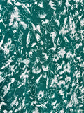 Chemisier lungo stile 90s verde bottiglia