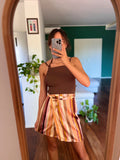 Gonna a portafoglio raso righe