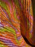 Gilet luccicante arcobaleno