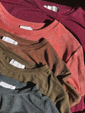 T-shirt luccicante marrone