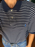 Polo Ralph Lauren blu righe bianche 2