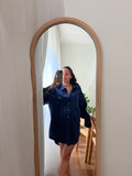 Combo pareo + camicia Ralph Lauren • senape e blu