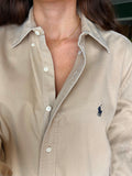 Camicia Ralph Lauren beige