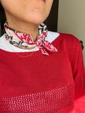 Foulard bandana di cotone • vari colori