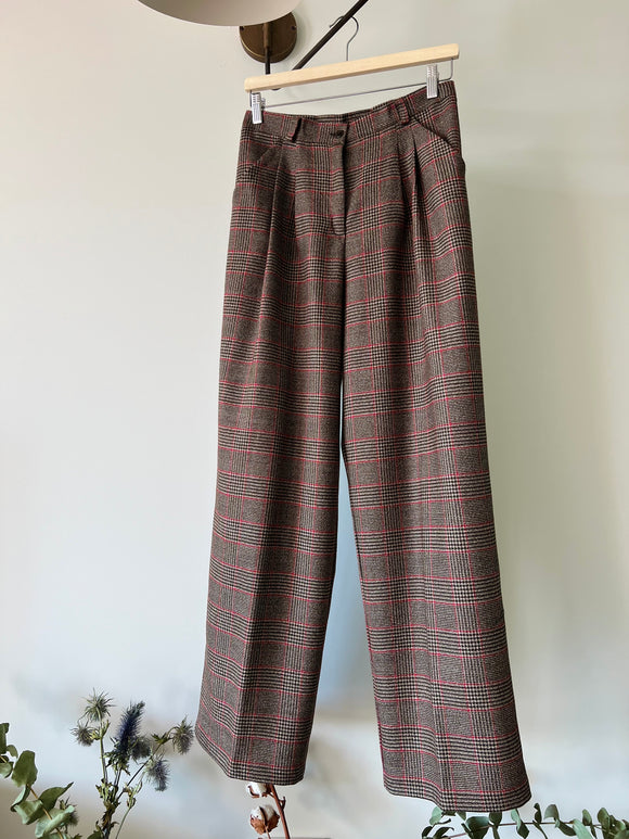 PRE ORDINE • Pantalone sartoriale lana principe di Galles • DUE MODELLI