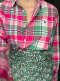 Combo pareo + camicia Ralph Lauren • fuxia e verde