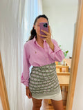 Combo pareo + camicia Ralph Lauren • malva e verde