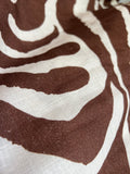 Camicia sartoriale lino animalier