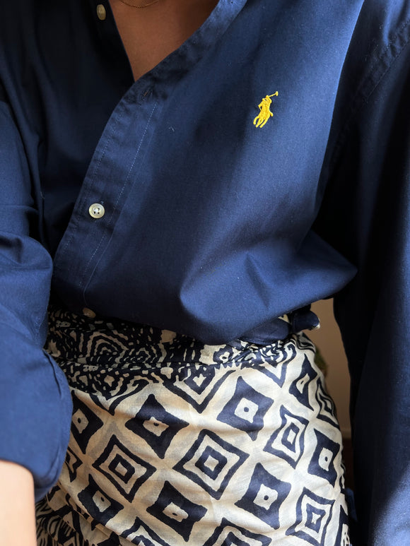 Combo pareo + camicia Ralph Lauren • blu