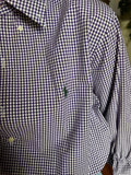Camicia Gilbi Ralph Lauren quadretti blu/viola