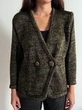 Cardigan in maglia lamé
