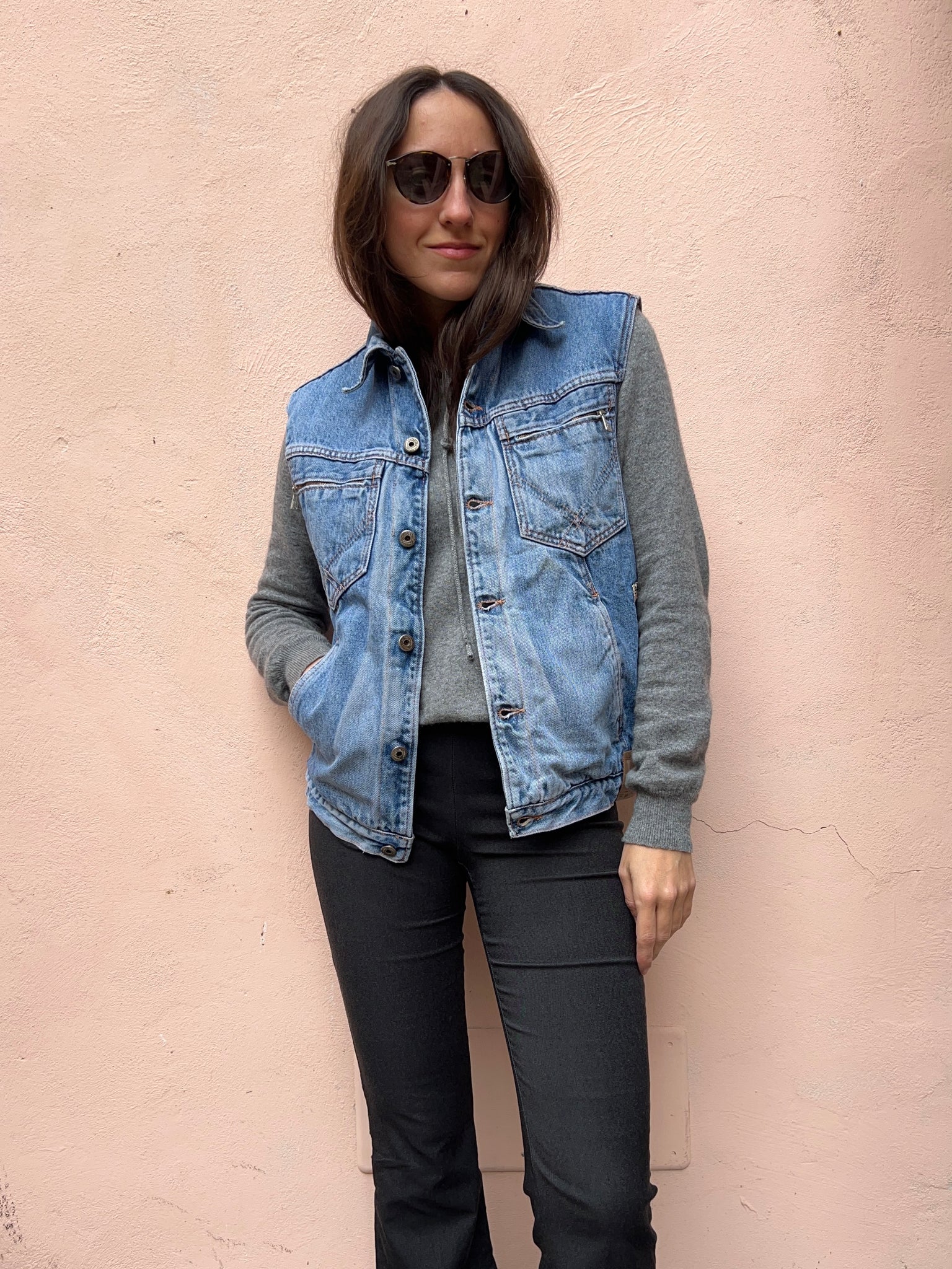 Giubbino jeans roy rogers on sale