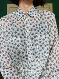 Camicia fiorellini + mini pois