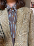 Blazer principe di Galles color miele