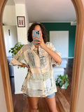 Camicia “estate in città” 🐈🏠🚲