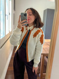 Cardigan foglie