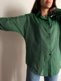 Camicia verde manica kimono