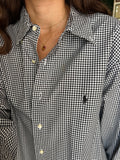 Camicia Ralph Lauren quadretti neri