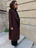 Cappotto sartoriale marrone