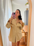 Combo pareo + camicia Ralph Lauren • beige e verde