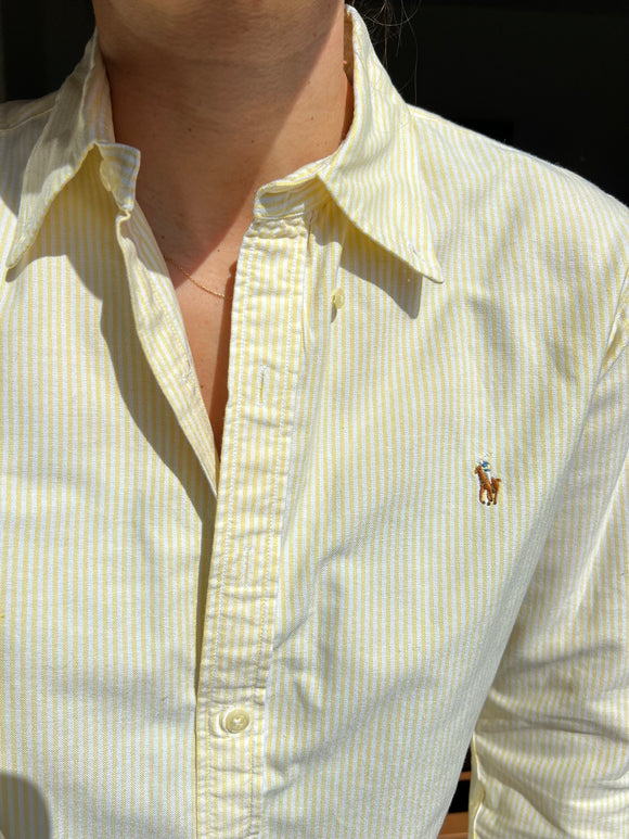 Camicia Ralph Lauren righe gialle