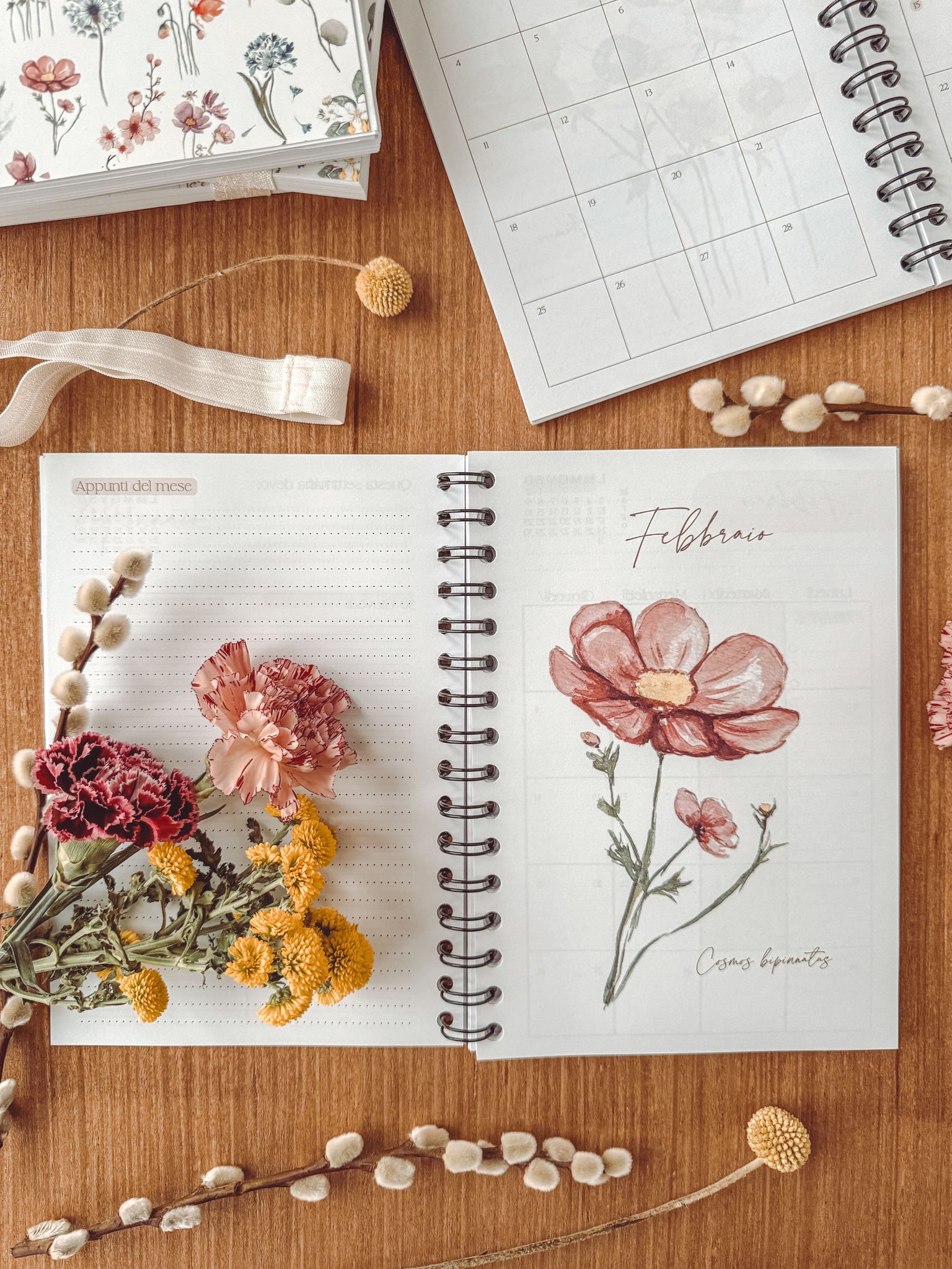 Agenda Settimanale 2025: Pianificatore Floreale | Un Settimana Su 2 - Foto 7