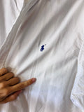 Combo pareo + camicia Ralph Lauren • bianco e blu