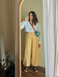 Pantalone sartoriale balloon beige