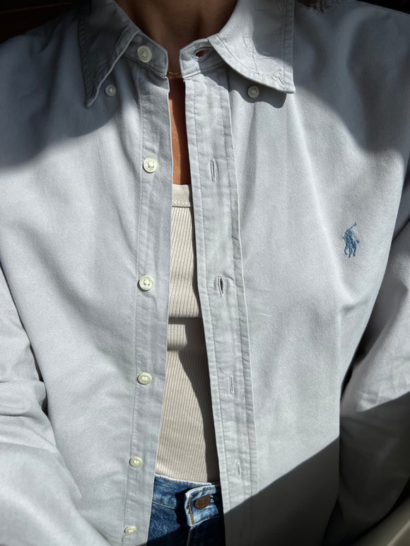 Camicia Ralph Lauren grigina