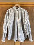 Camicia bianca righe blu