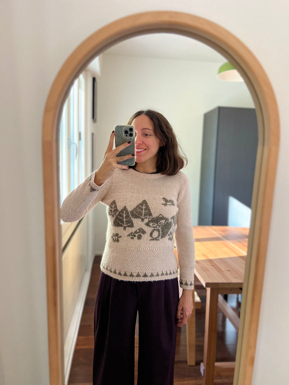 Maglione scoiattolo
