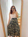 Gonna di seta paisley